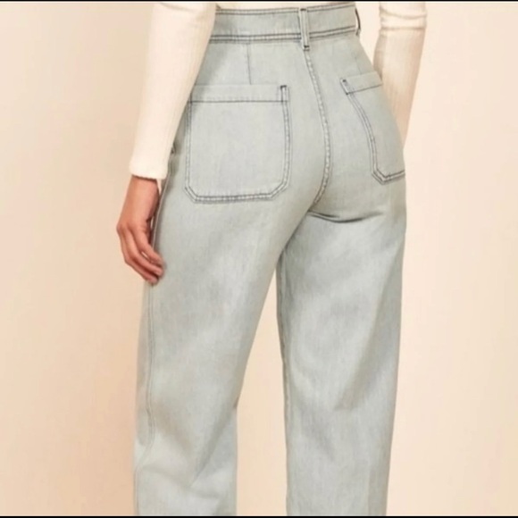 Reformation Olive wide leg jeans - Picture 3 of 10